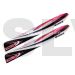 XCB135-A  Xtreme Productions Carbon Fiber Blade 135mm Red 130X  